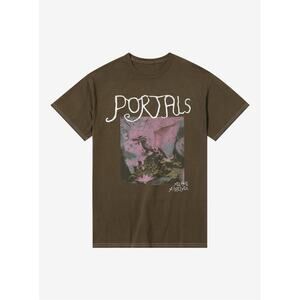 Melanie Martinez Portals Dragon T-Shirt Brown XL Music Merch Top Tour